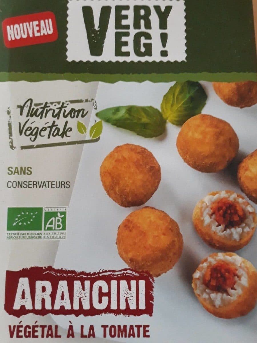 Open Food Facts Aranchini végétale à la tomate packshot