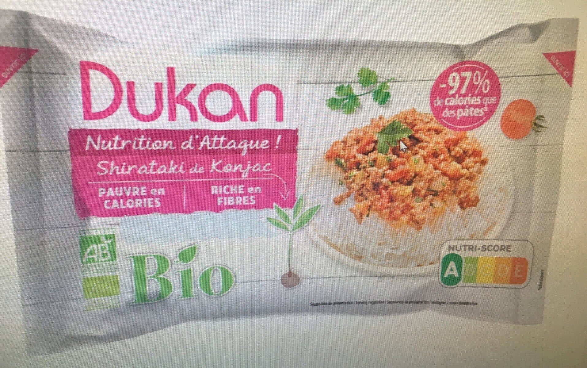 Dukan Shirataki de Konjac bio packshot