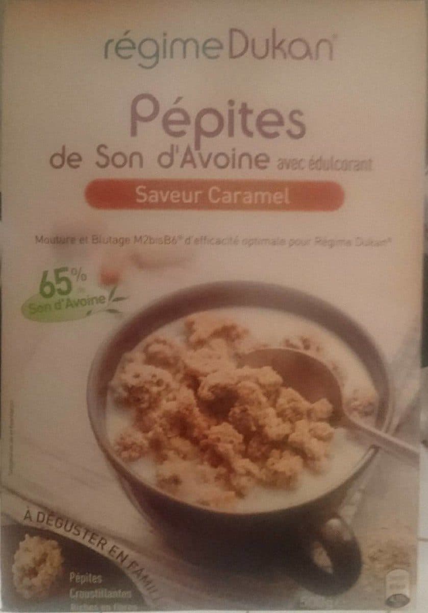 Dukan Pépites de son d'avoine avec édulcorant - Saveur Caramel packshot