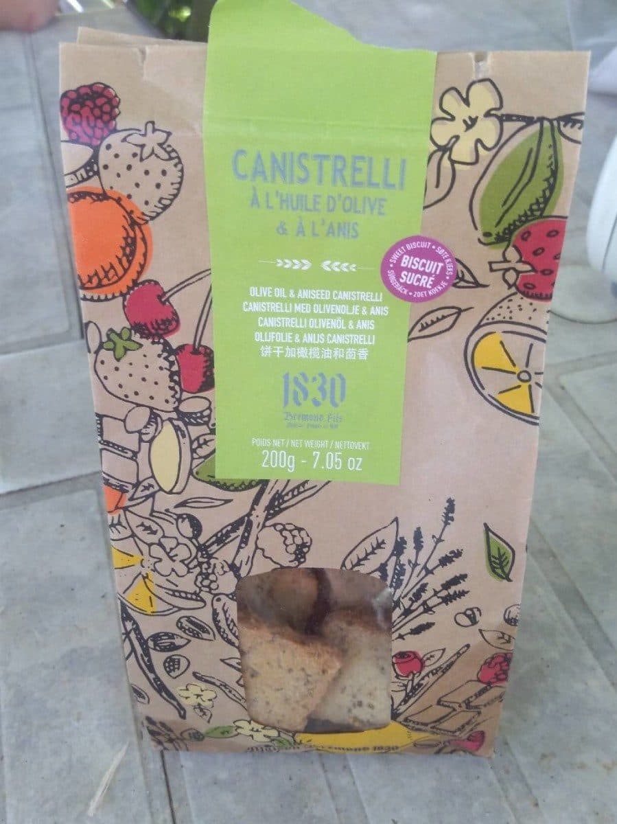 Open Food Facts Canistrelli olive et anis packshot