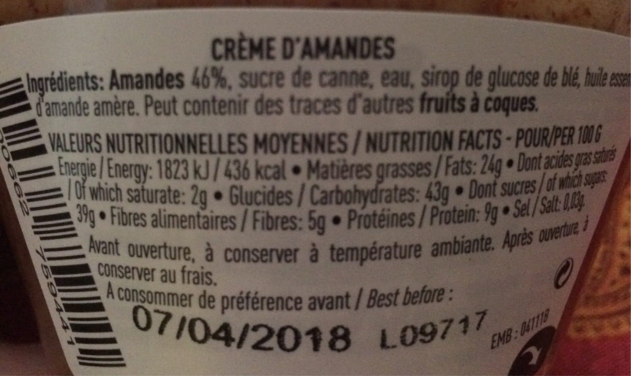 Bremond fils Crème d’amande de Provence packshot