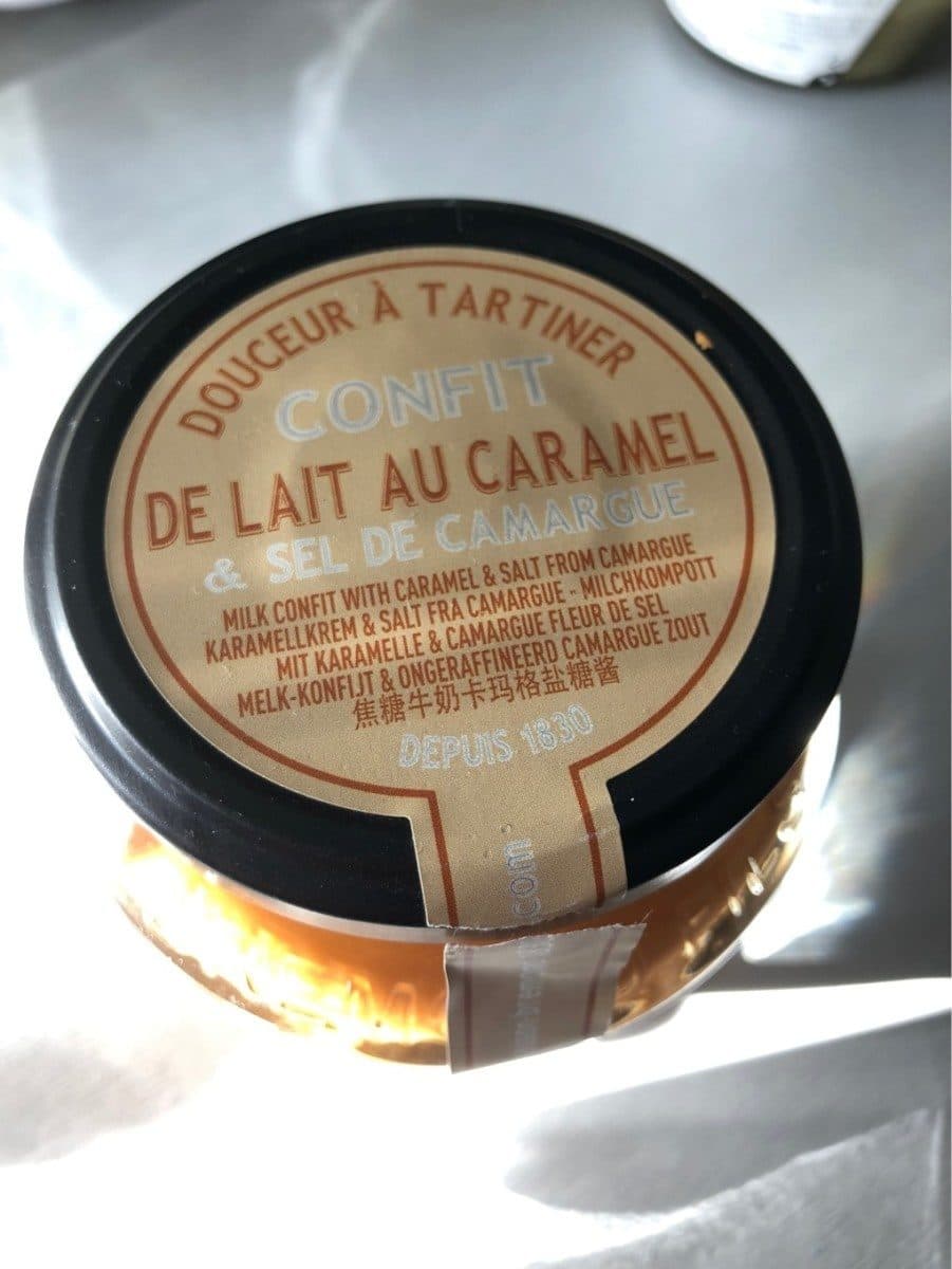 Open Food Facts Confit de lait au caramel packshot