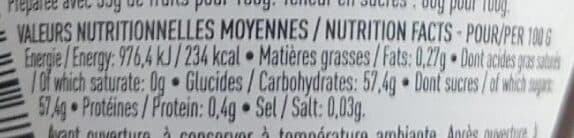 Open Food Facts Confiture cuite au chaudron fraise et menthe packshot