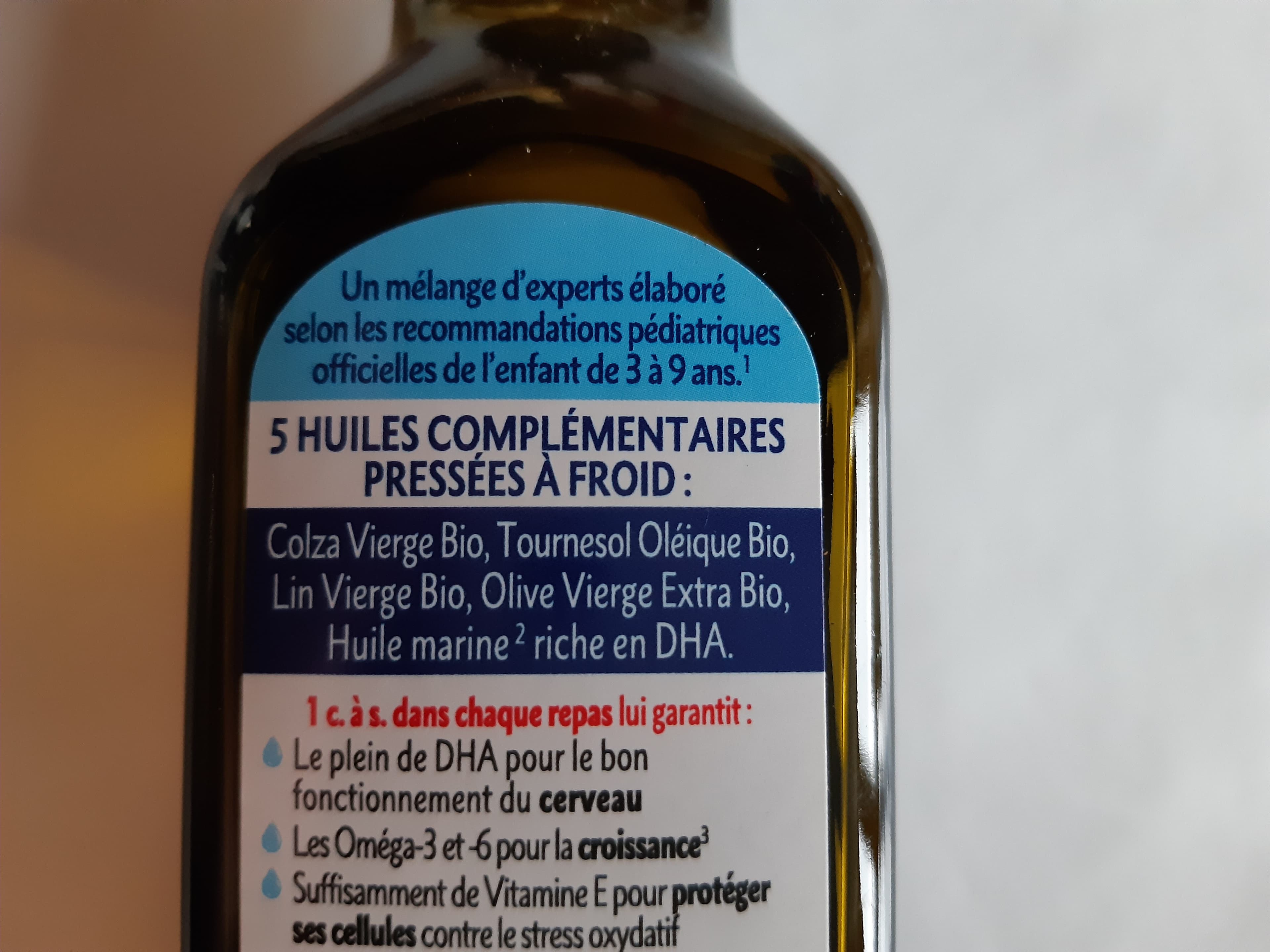 QUINTESENS L'huile enfant packshot