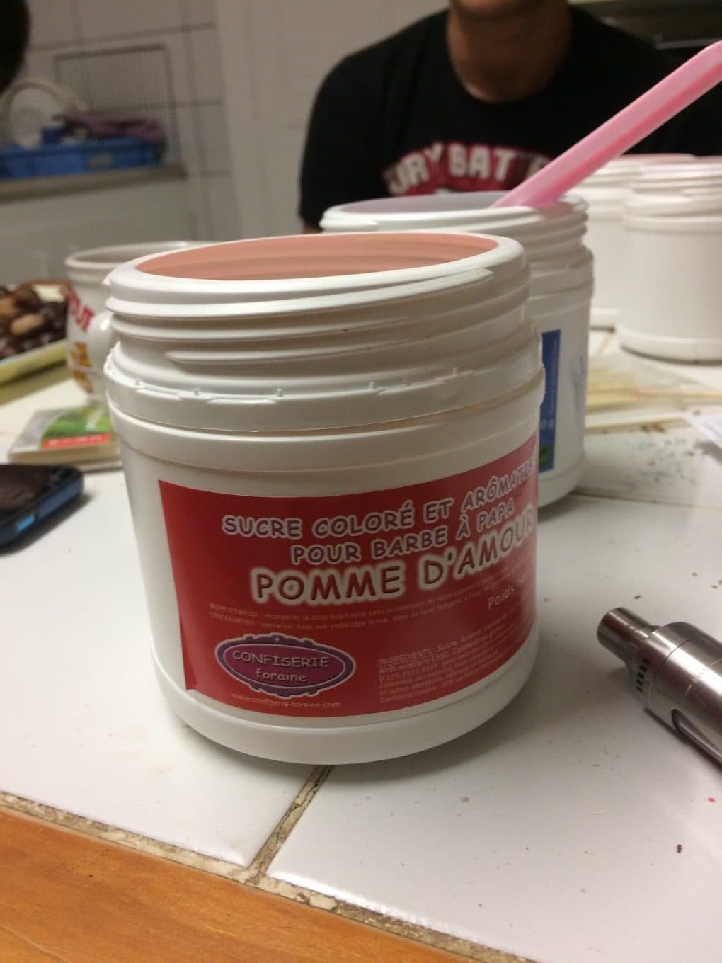 Confiserie Foraine Sucre colore et aromatise pour barbe a papa packshot
