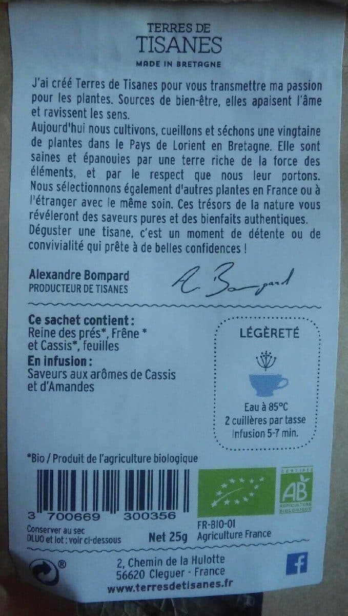 Open Food Facts Légèreté tisane biologique packshot