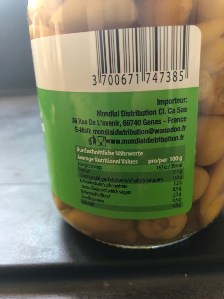 Open Food Facts Petit piments en saumure packshot