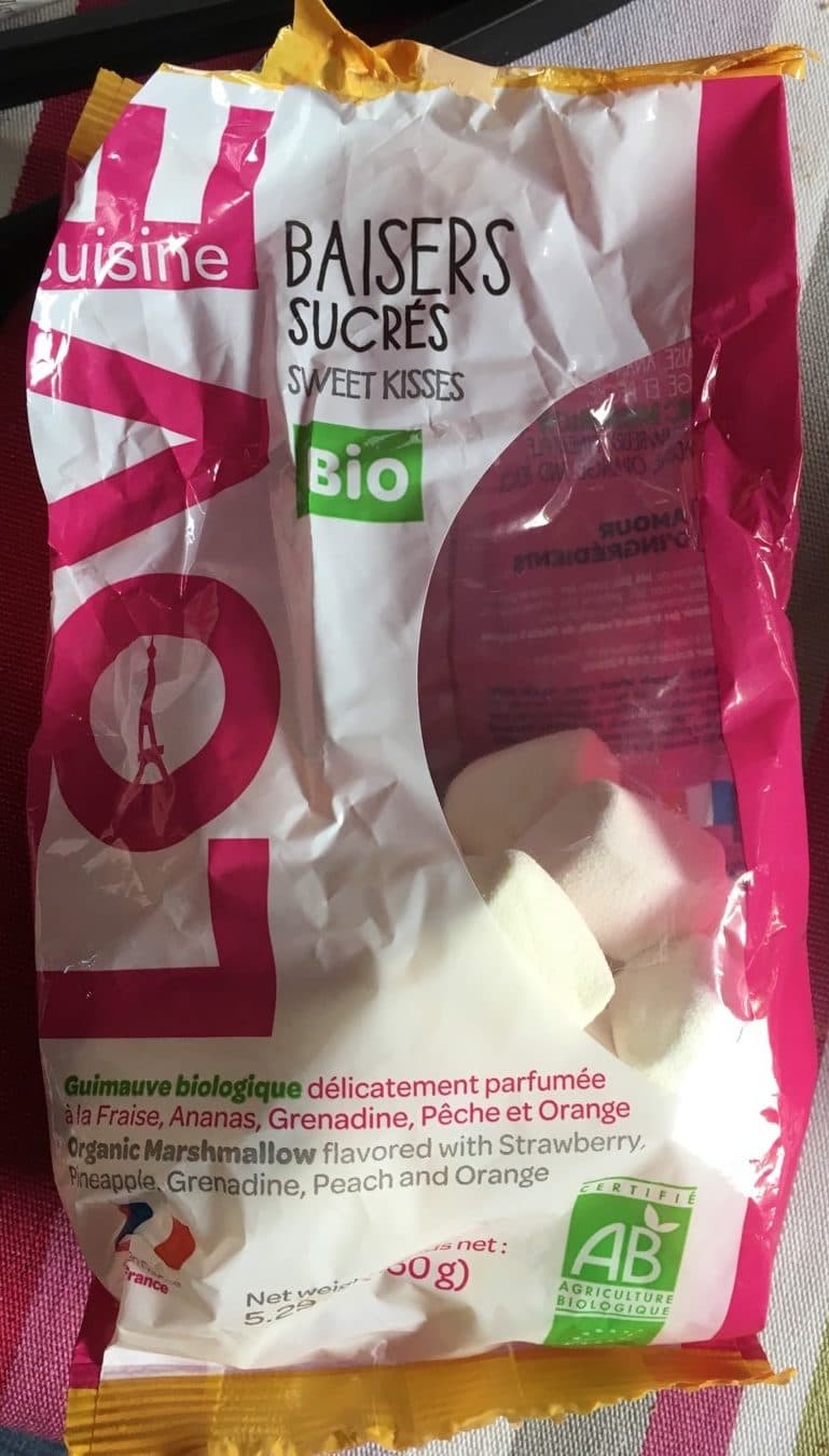 Love Cuisine Baisers sucrés packshot