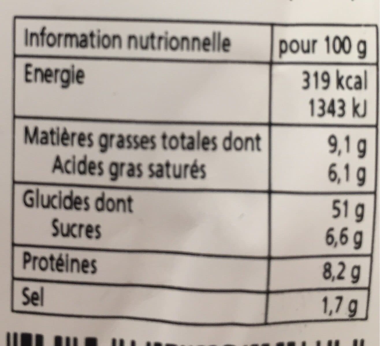Thierry Les bun's revisités à l'encre de seiche packshot