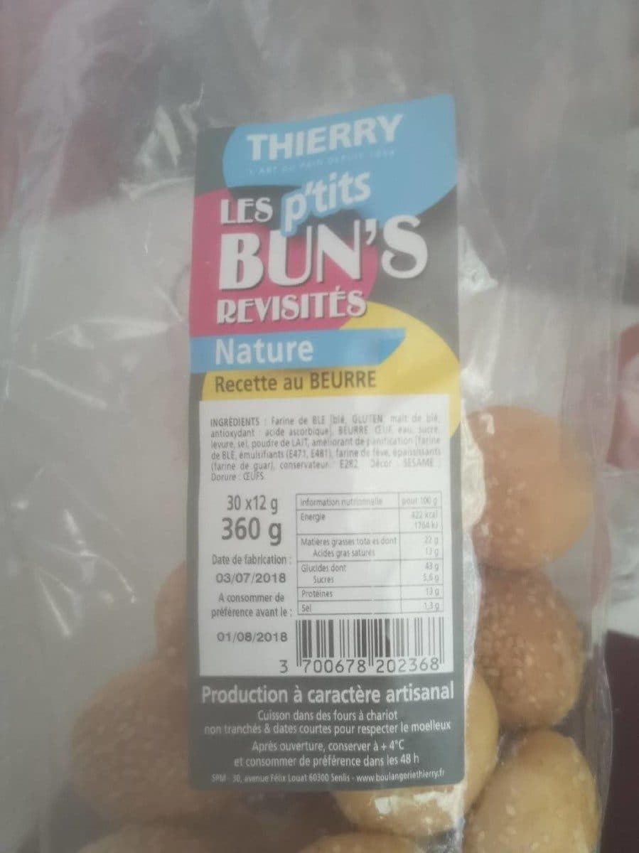 Open Food Facts Les ptis buns packshot