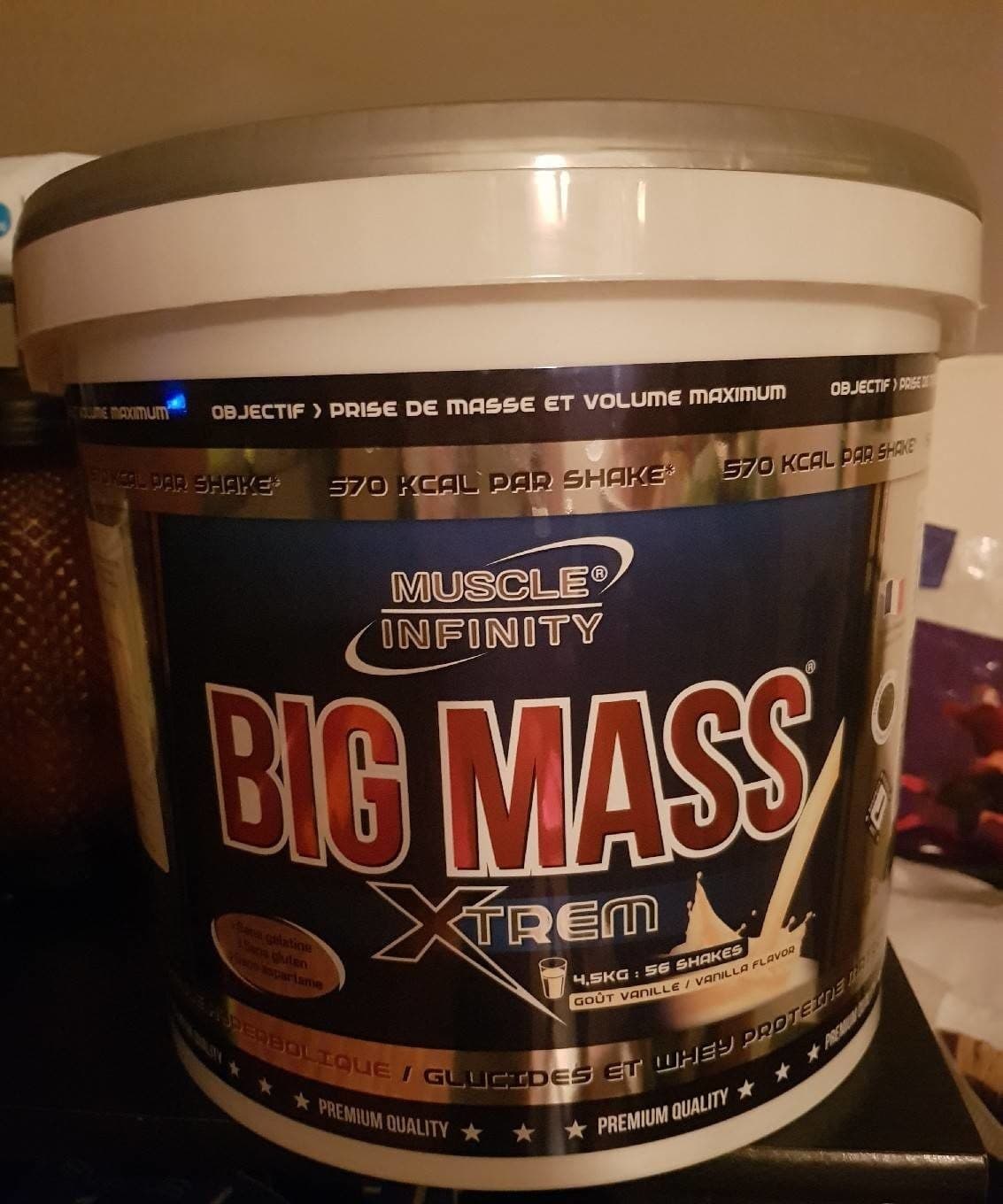 Muscle Infinity Big mass xtrem packshot