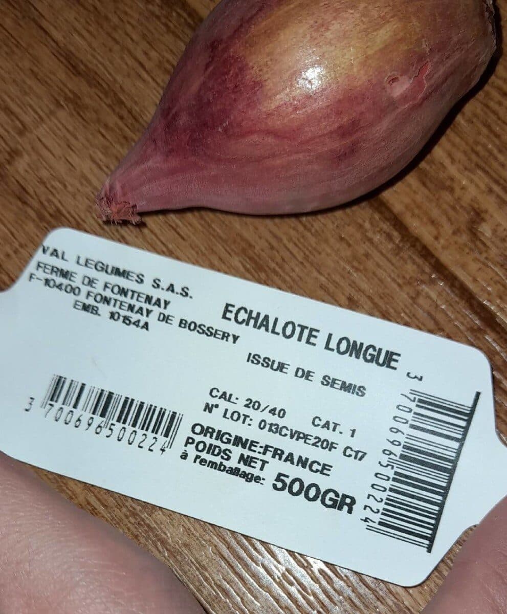 Val Légumes Echalotte longue packshot