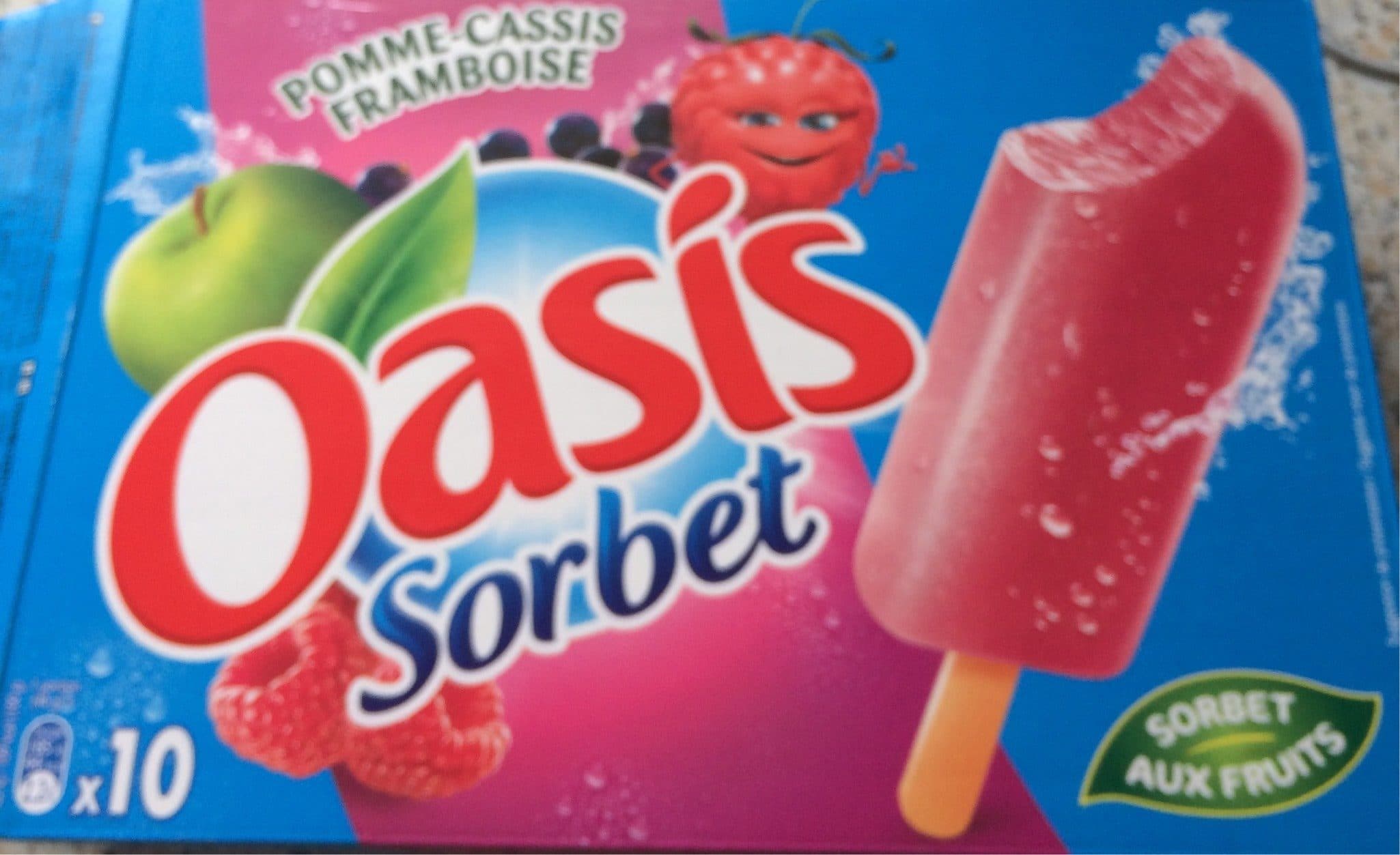 Oasis Sorbet Pomme Cassis Framboise Oasis packshot