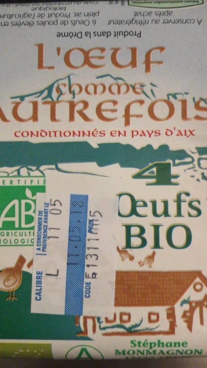 Open Food Facts Oeufs packshot