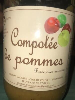 Pomme Bio Compotée de pommes packshot