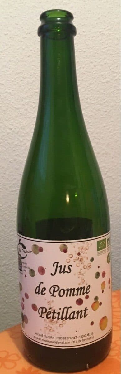 Mas Daussan Jus de pomme petillant packshot