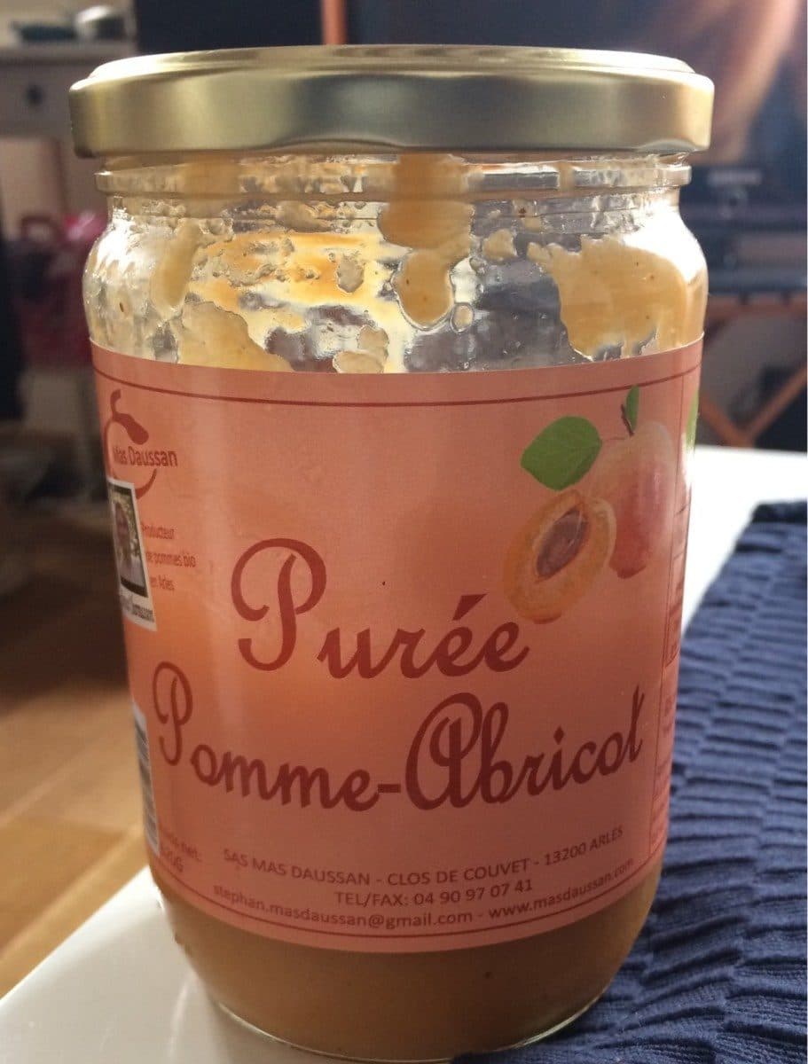 Mas Daussan Purée pomme-abricot packshot