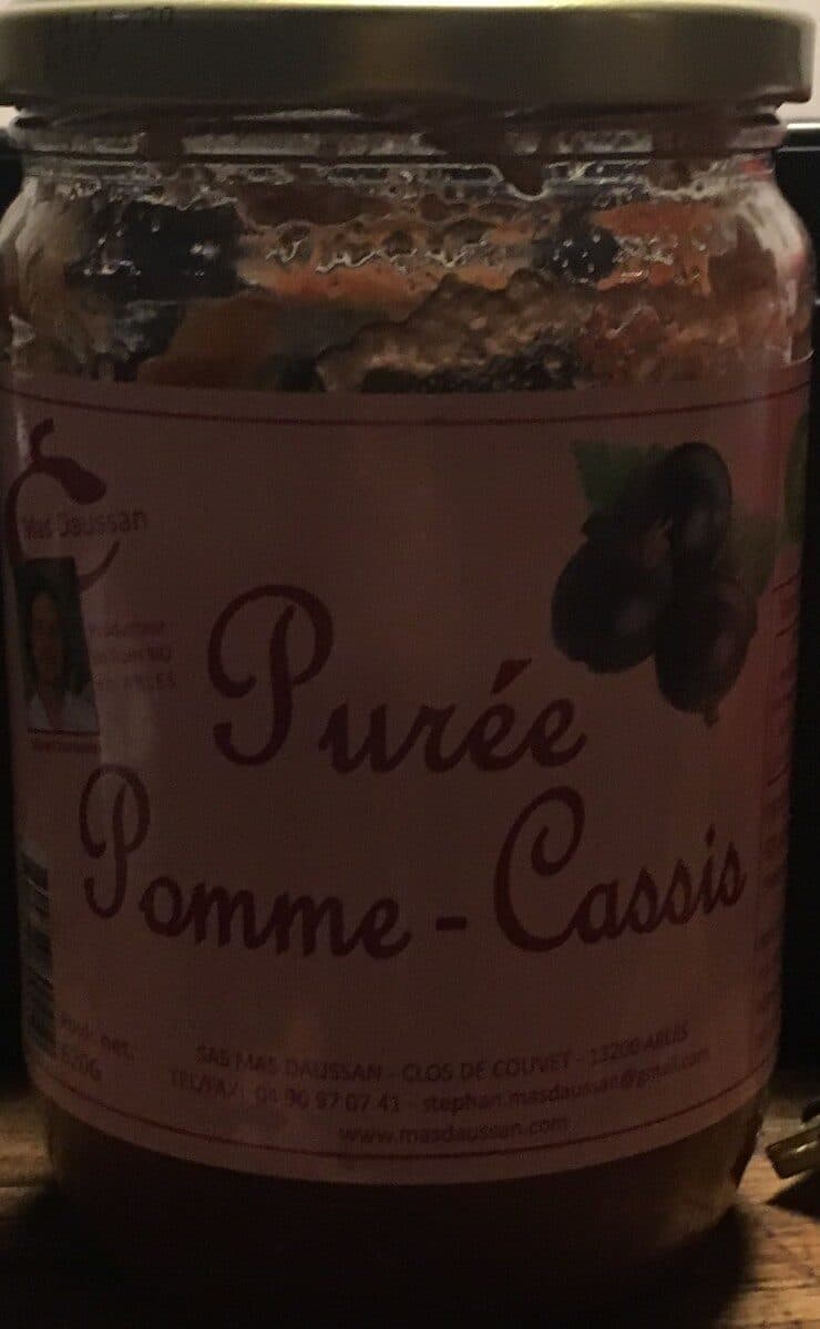 Pommes-bio Purée Pomme-Cassis packshot