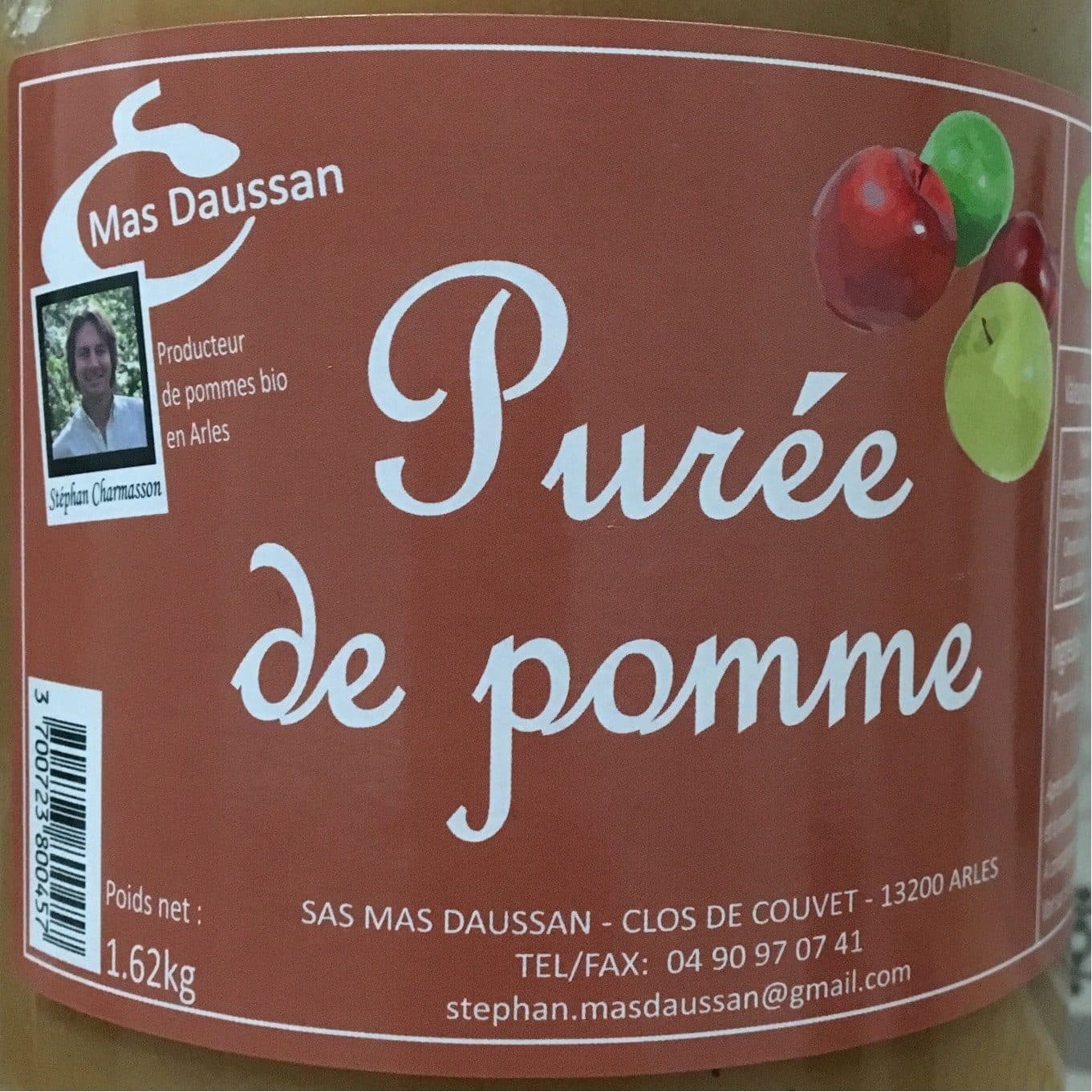 Mas Daussan Purée de pomme packshot