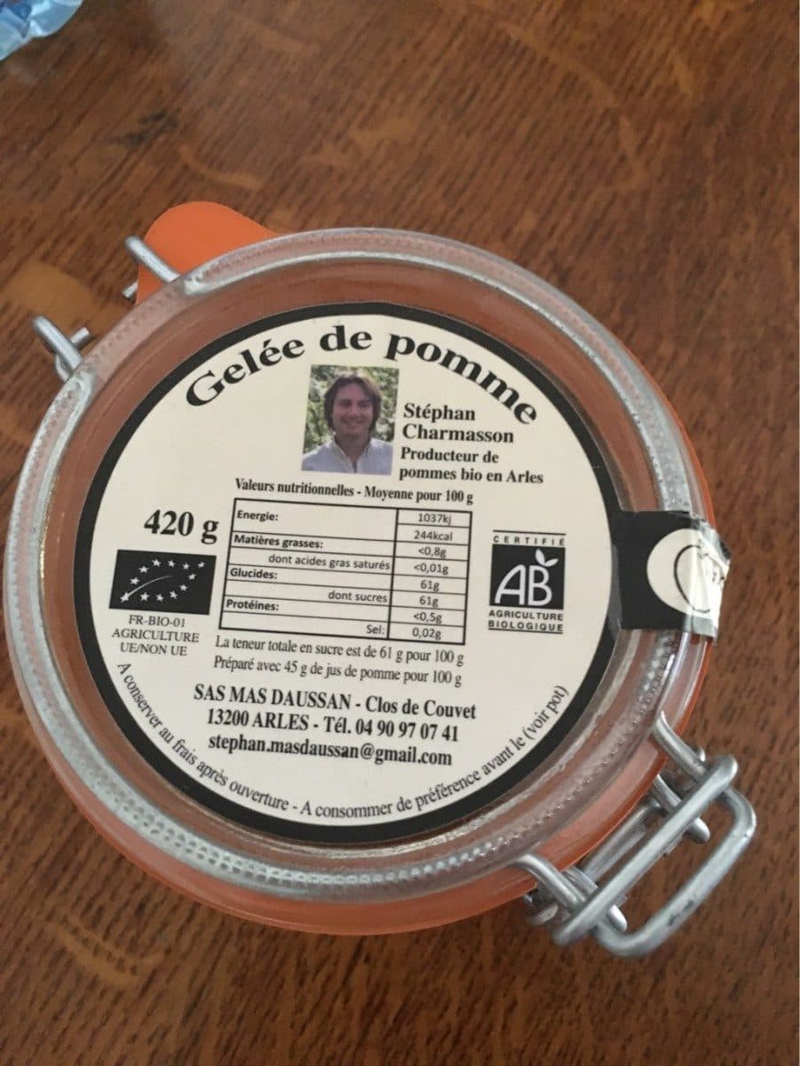Mas Daussan Gelée de pomme packshot