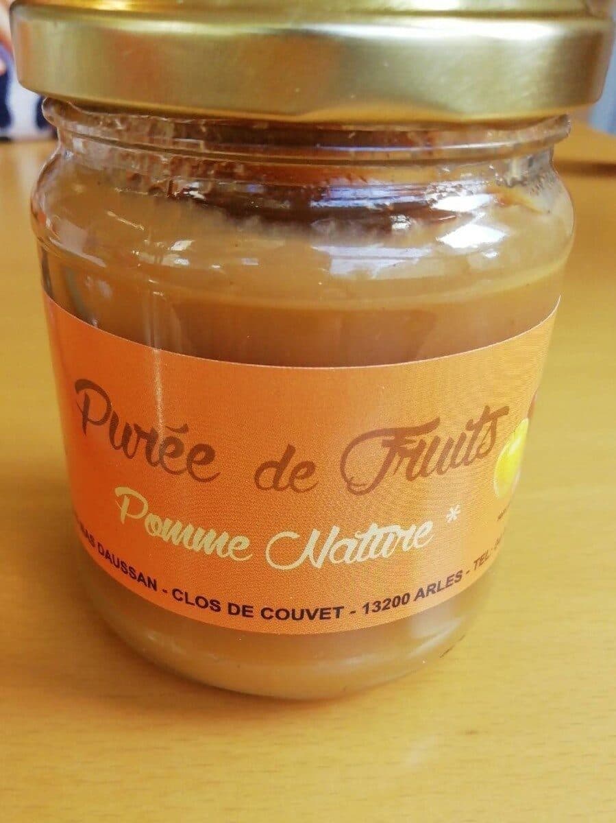 pommes.bio.com Compote purée de fruits pommes nature packshot
