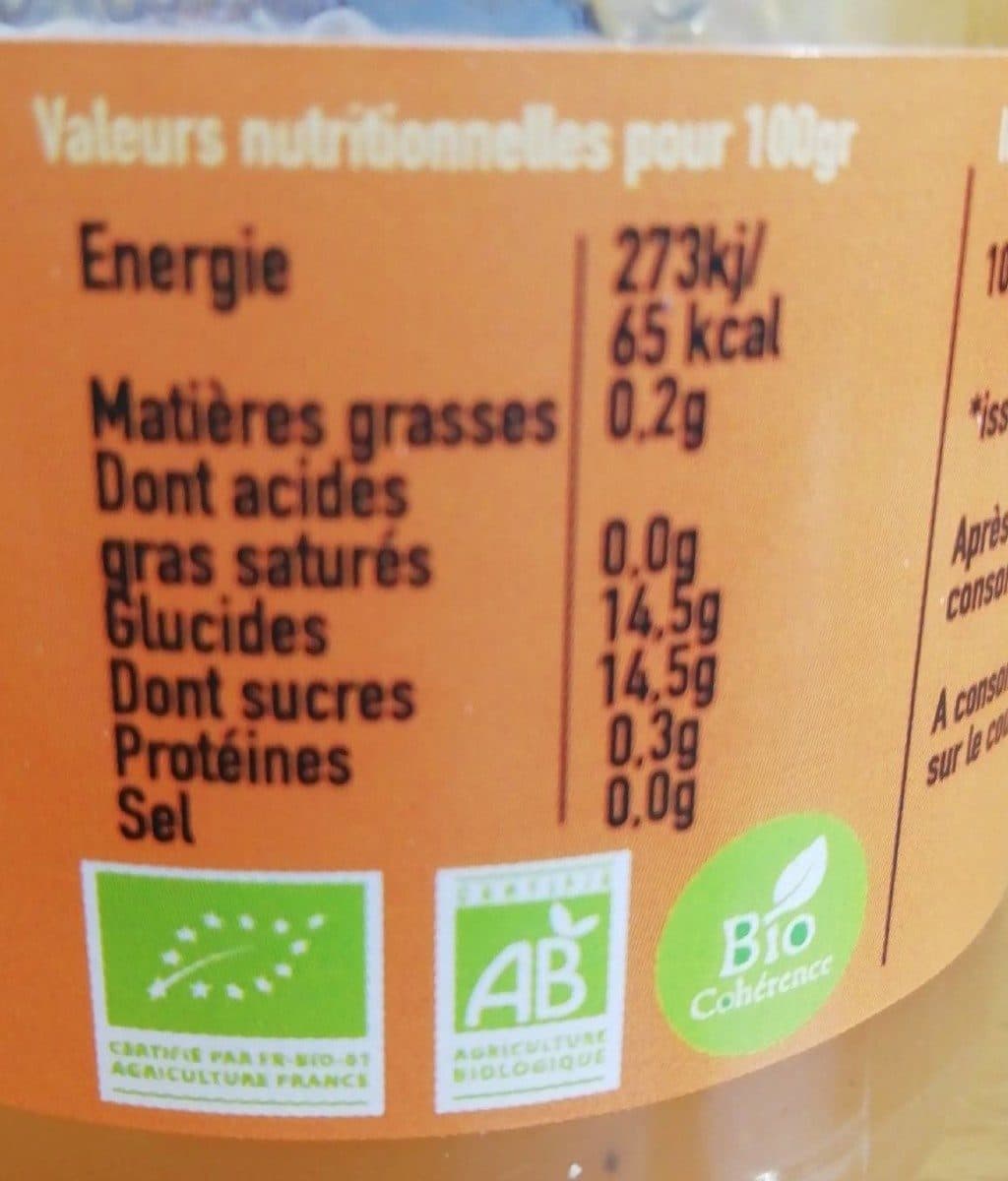pommes.bio.com Compote purée de fruits pommes nature packshot