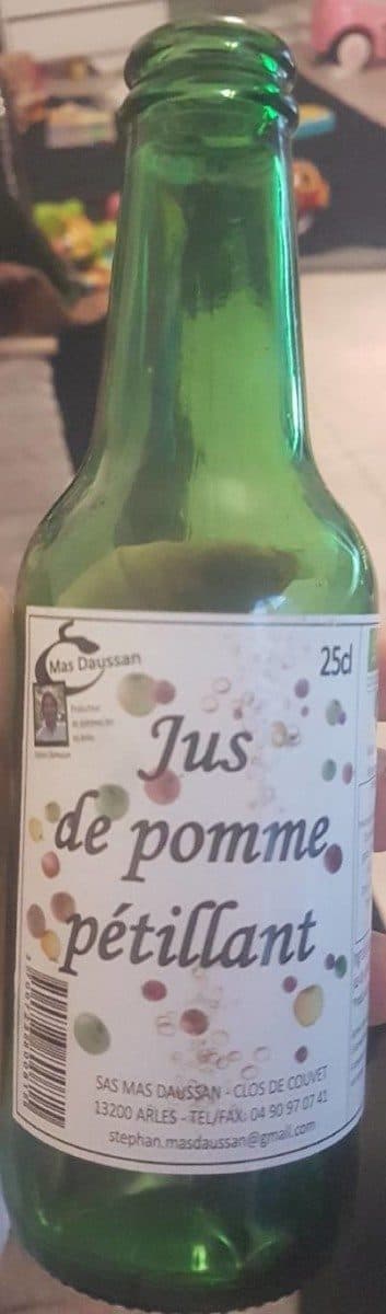 Mas Daussan Jus de pomme petillant packshot