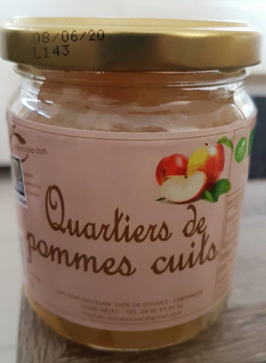 Open Food Facts Quartier de pommes cuits packshot