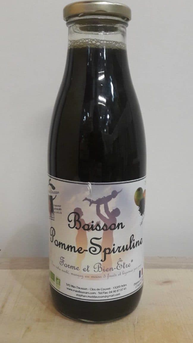 Mas Daussan Jus pomme spiruline packshot