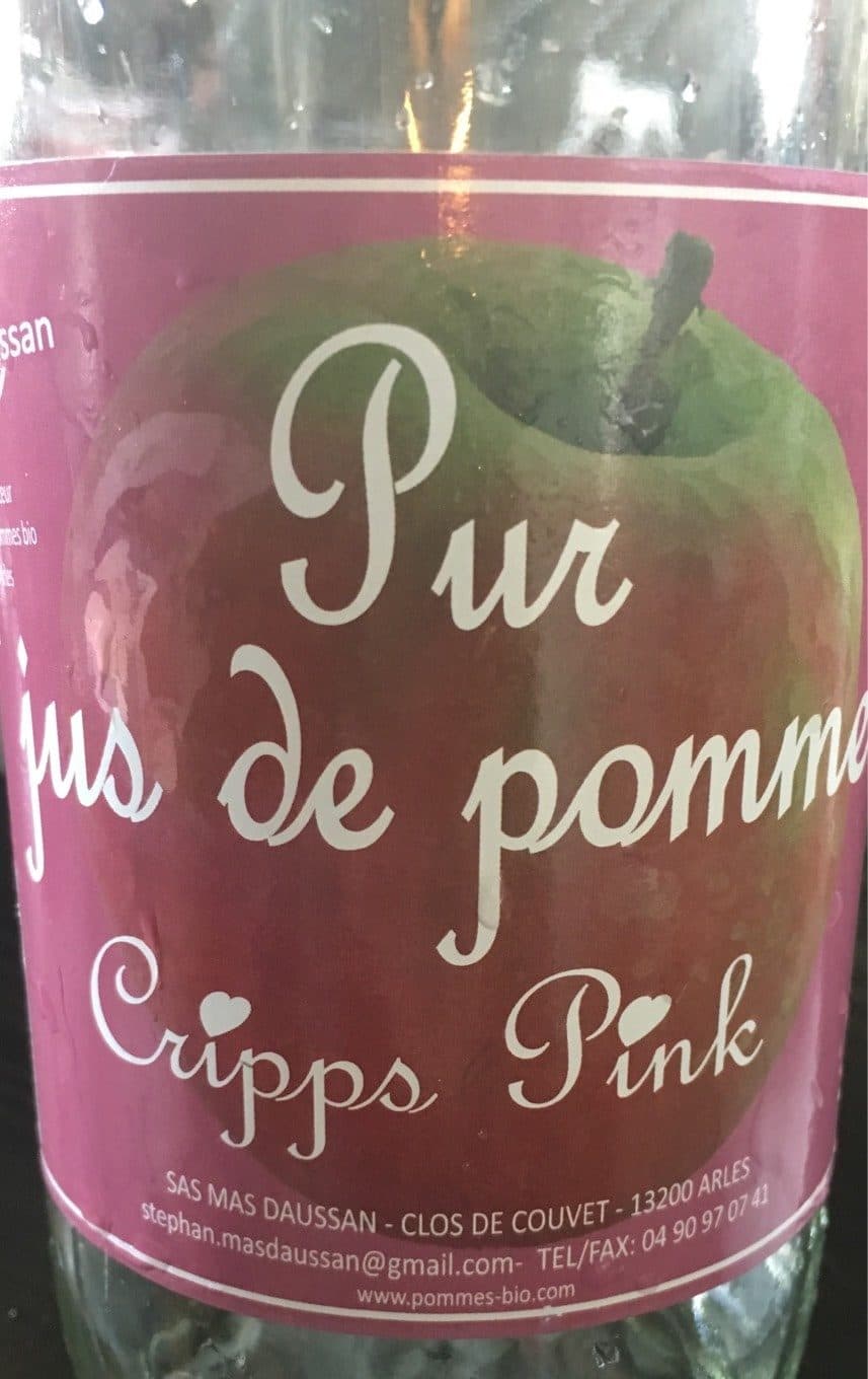 Mas Daussan Pur jus de pomme packshot