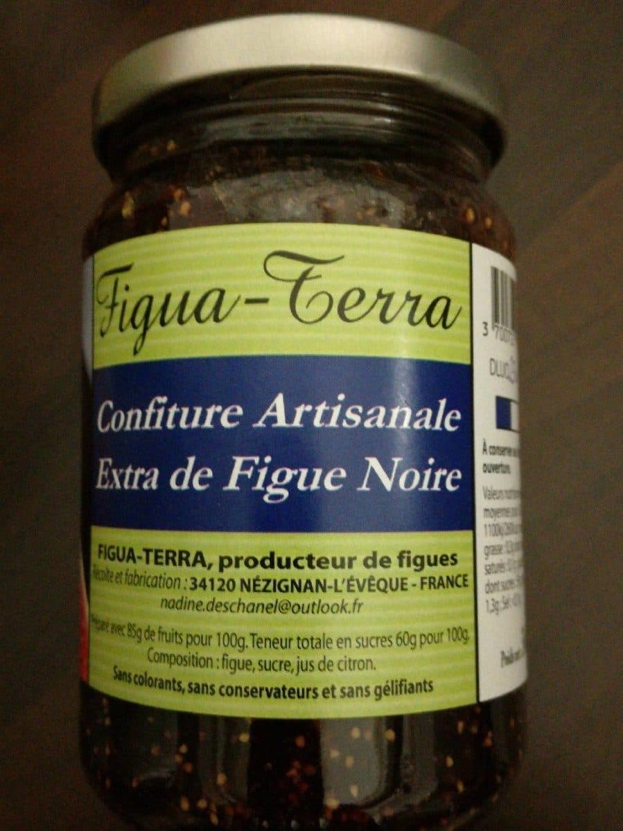 Open Food Facts Confiture artisanale extra figue noire packshot