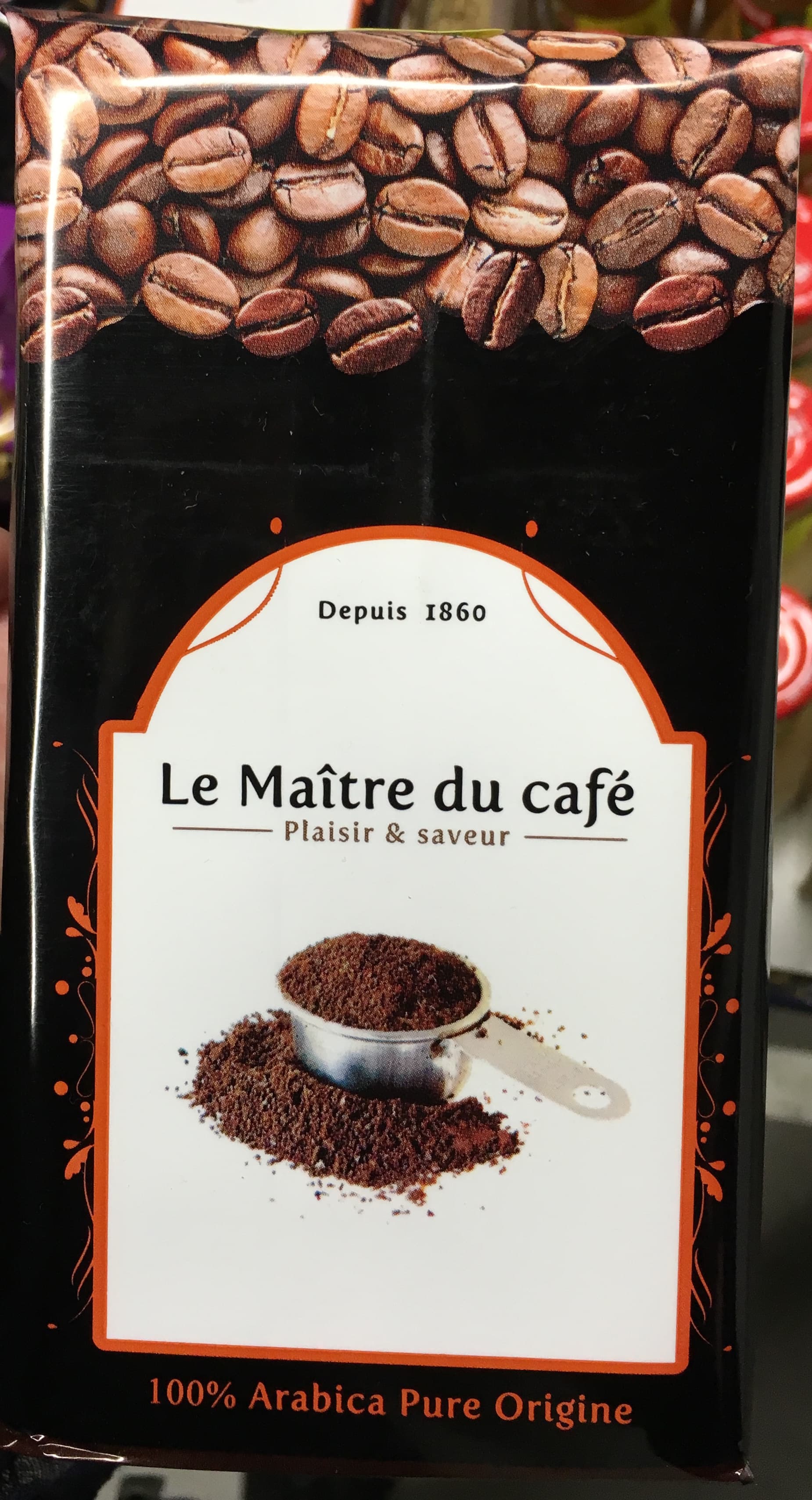 Le Maître du Café 100% Arabica Pure Origine packshot