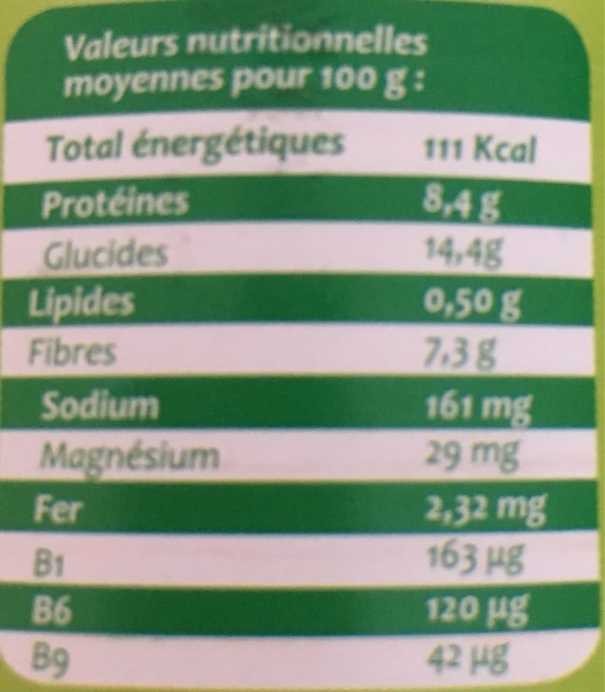 Mutular Haricots rouges packshot