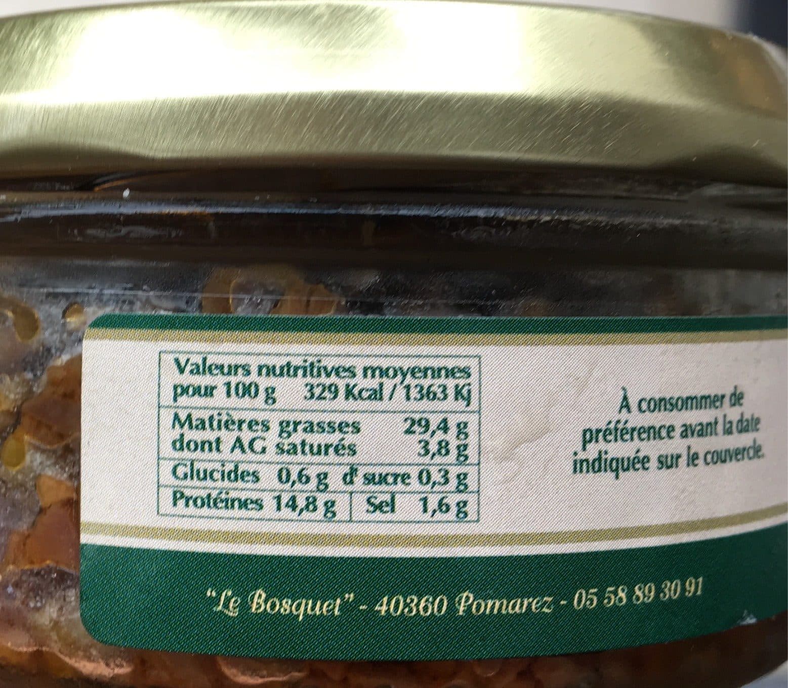 Campistron Tapenade de gesiers de canard confits packshot