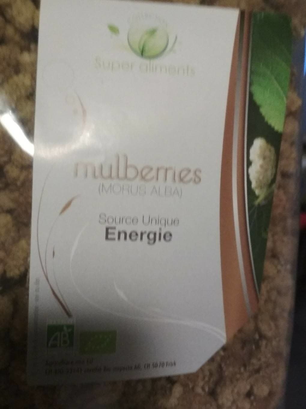 Super Aliment Mulberries packshot