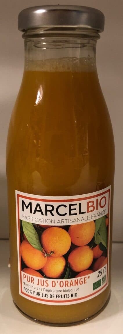 Marcel Bio Pur jus d'orange packshot