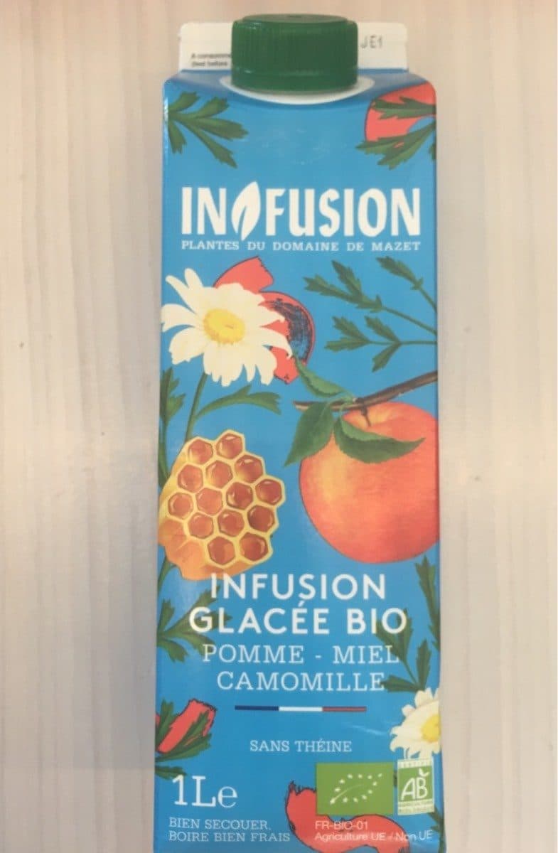 In Fusion Infusion glacée Bio Pomme Miel Camomille packshot