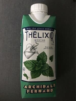 Archibald Fernand Thelixir menthe packshot