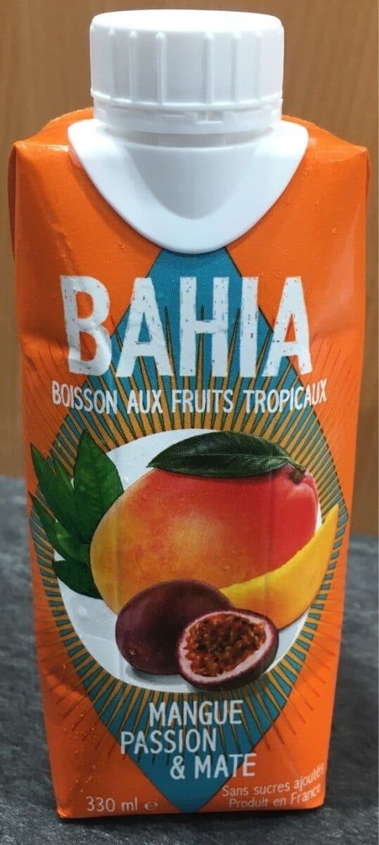 Alterfood Boisson aux fruits tropicaux mangue passion & maté packshot