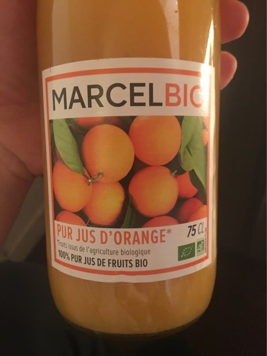Marcel bio Marcel bio- pur jus d'orange packshot