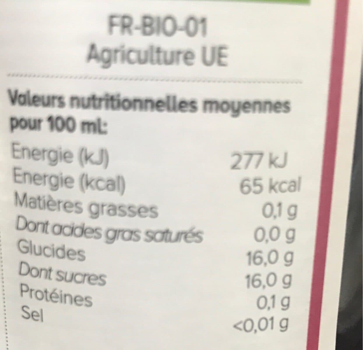 Marcel bio Marcel bio- pur jus de raisin packshot