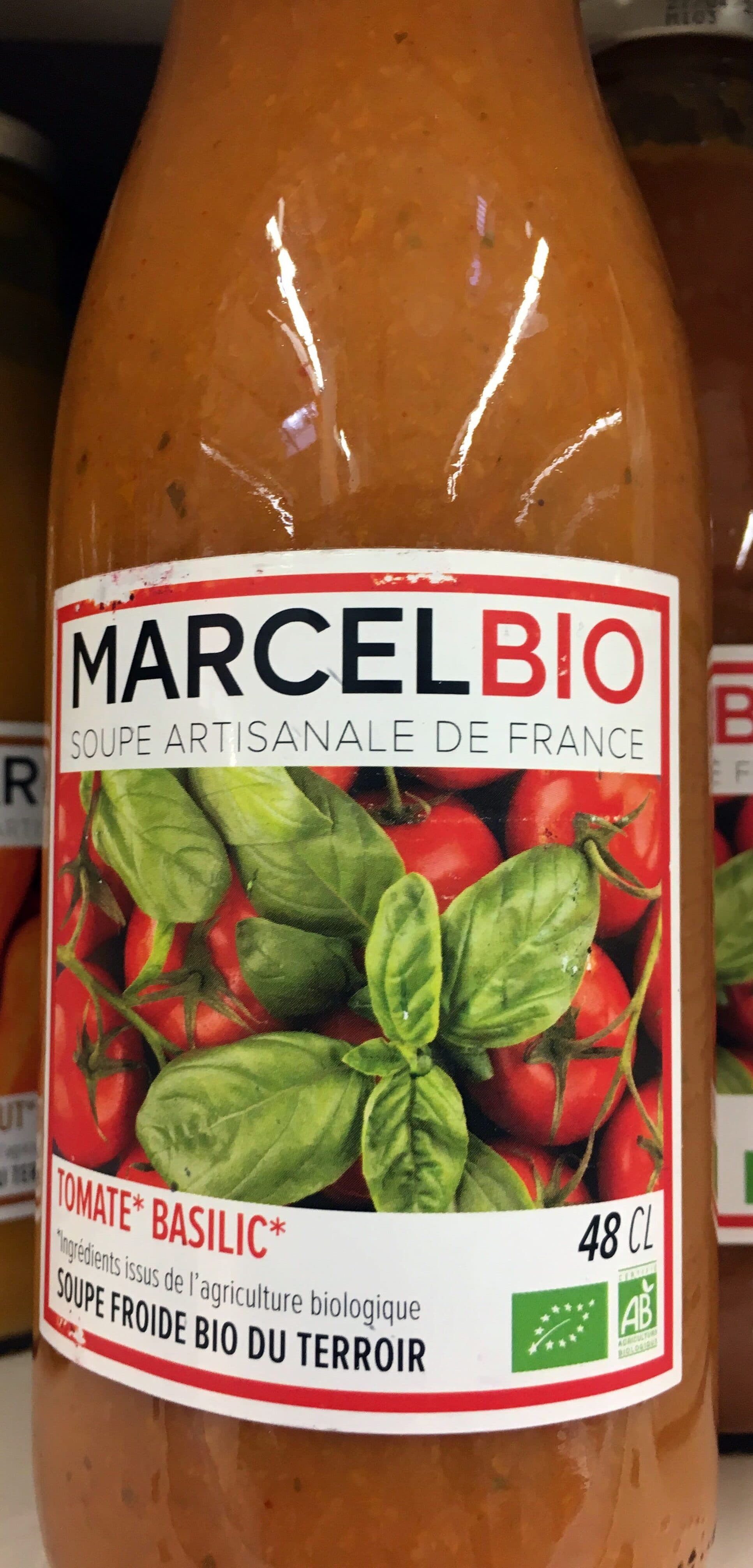 AlterFood Soupe froide bio tomate basilic packshot