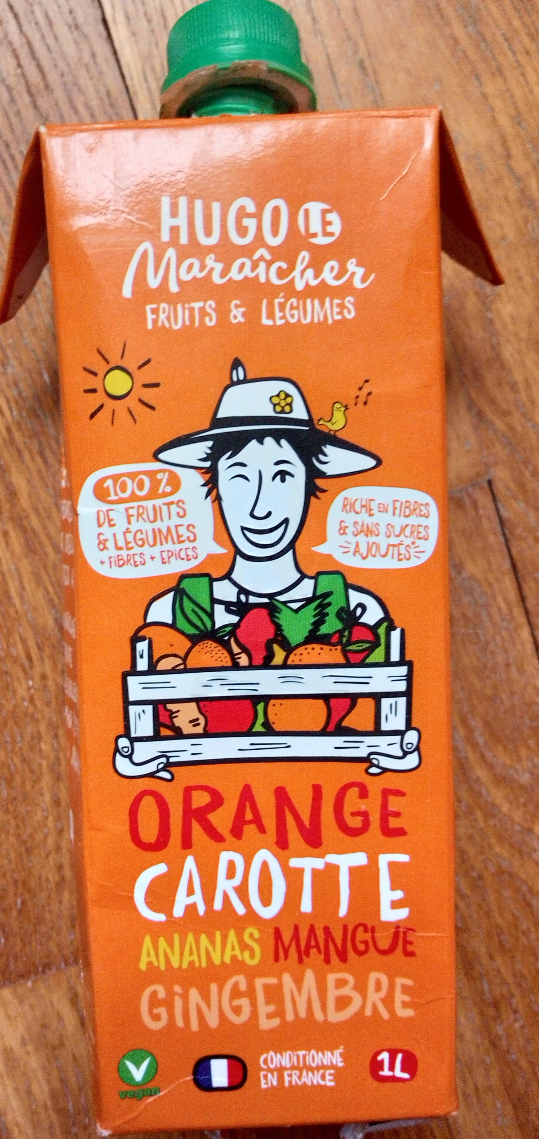 Alterfood Orange - Carotte - Ananas - Mangue - Gingembre packshot