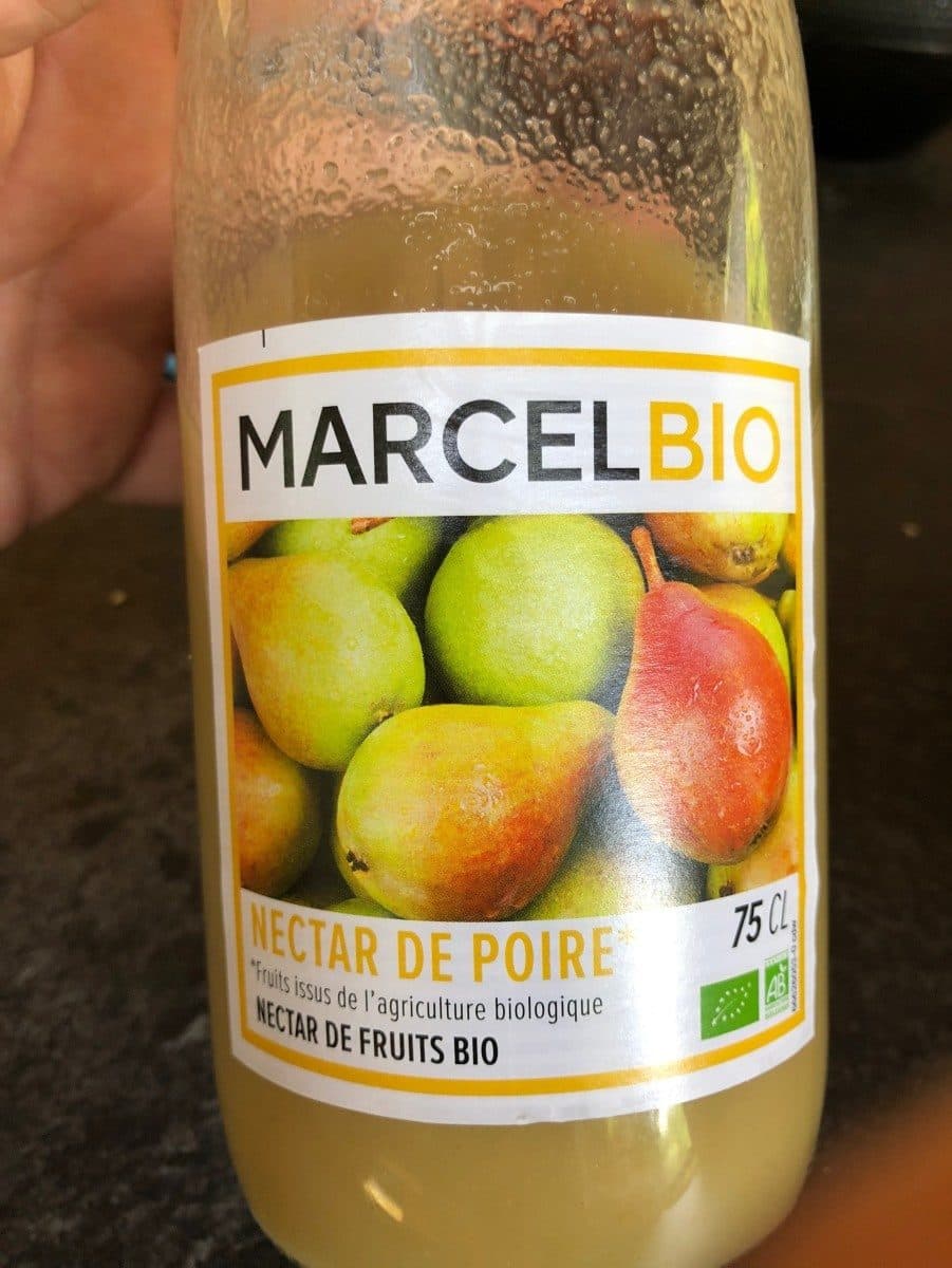 Marcel bio Nectar de poire packshot