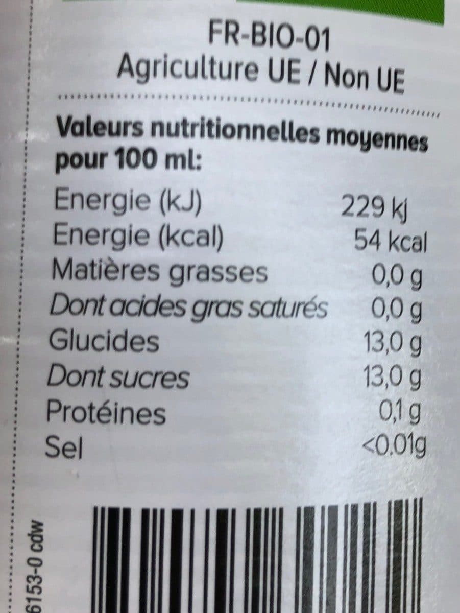 Marcel bio Nectar de poire packshot
