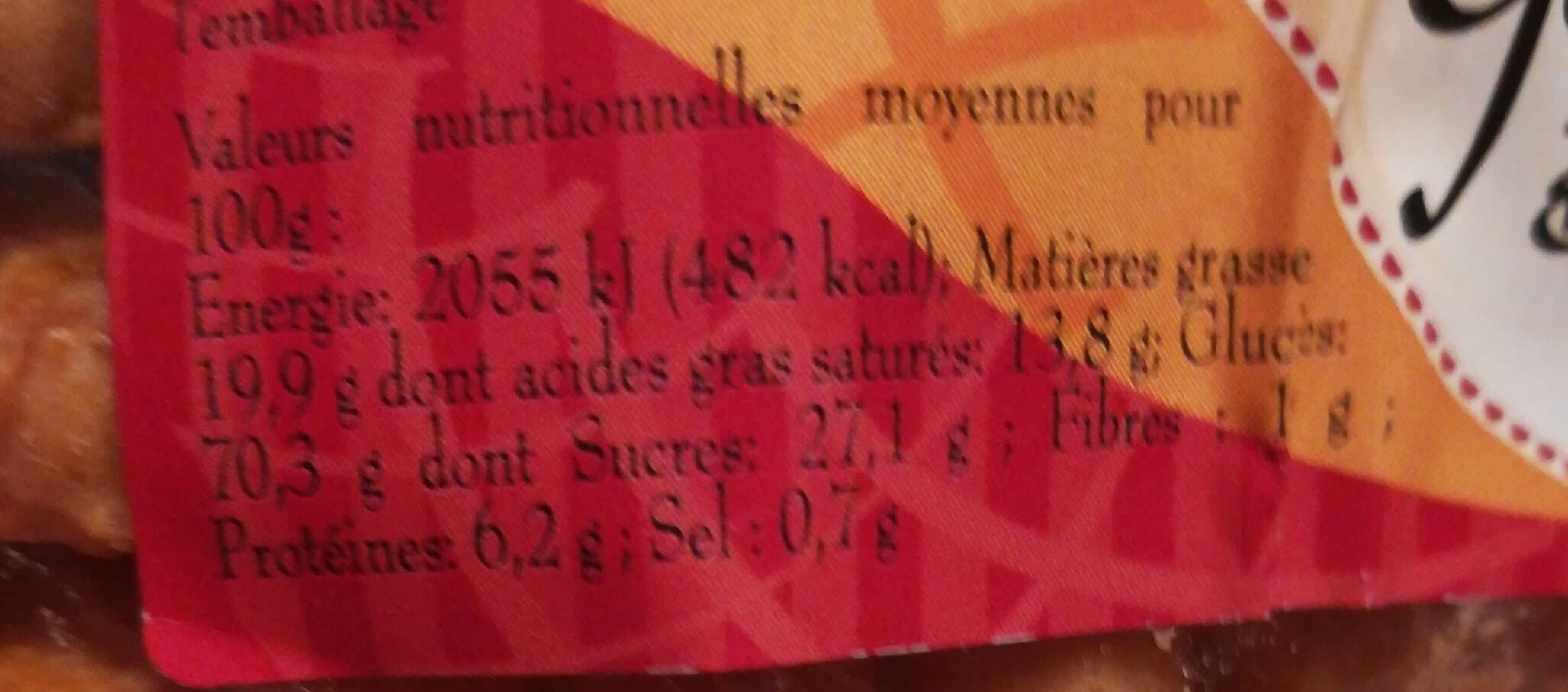 Open Food Facts Grande galettes bretonnes pur beurre packshot