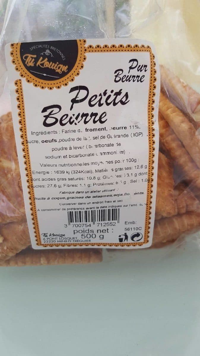 Ty Kouign Petits beurres packshot