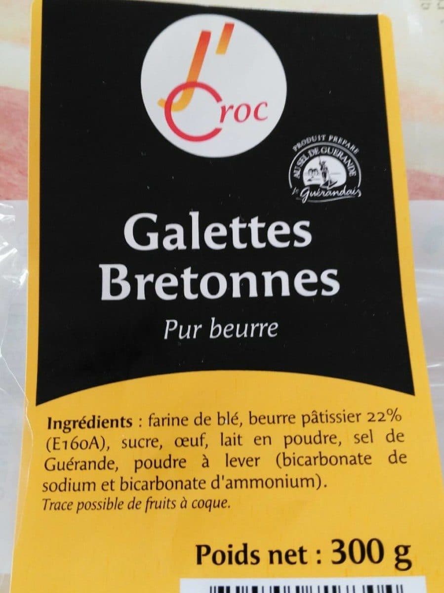 Open Food Facts Galettes Bretonnes packshot