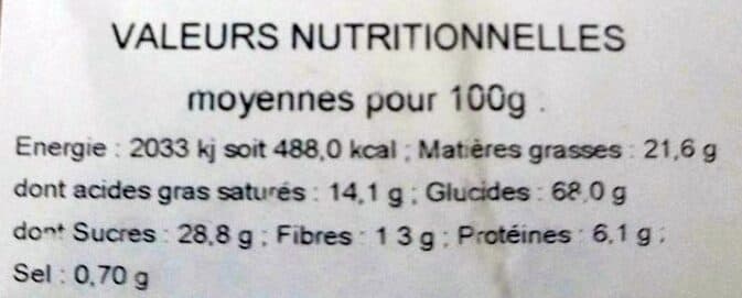Open Food Facts Palets bretons packshot