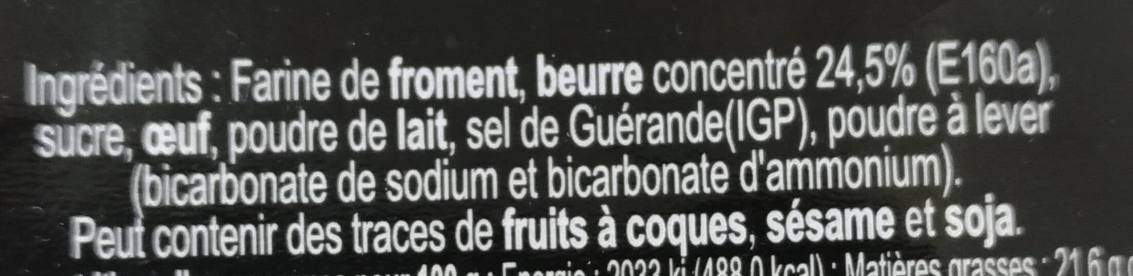 Open Food Facts Palets bretons packshot